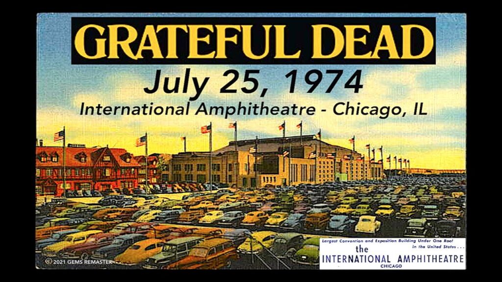 International Amphitheatre, Chicago IL on July 25, 1974