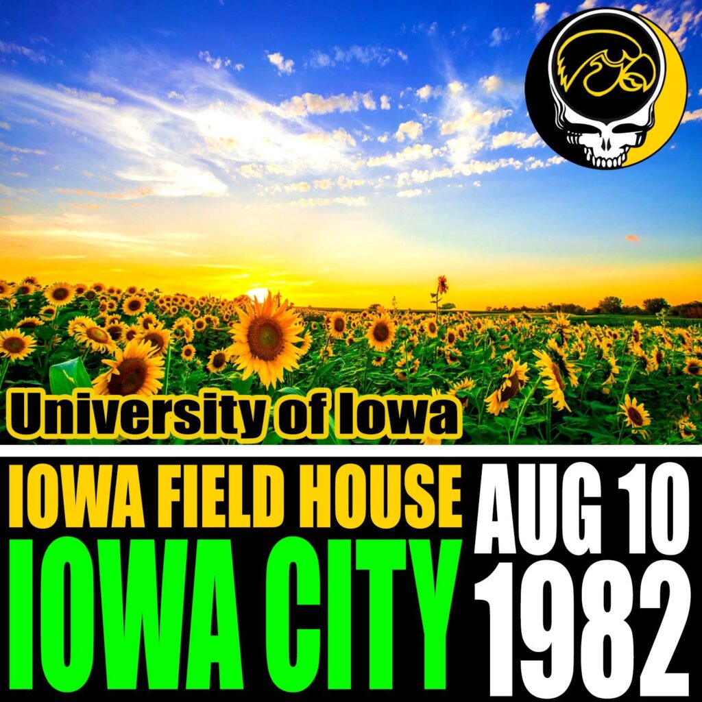 University Of Iowa Fieldhouse on August 10, 1982