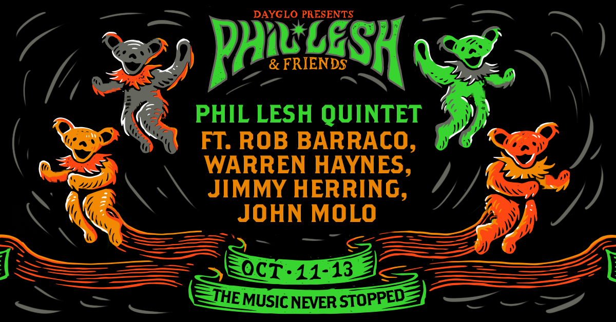 The Phil & Friends Radio Show is tonight and every Tuesday night, A Sonic Exploration of Phil Lesh’s Musical Legacy