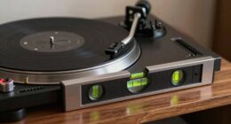 affordable turntable leveling test