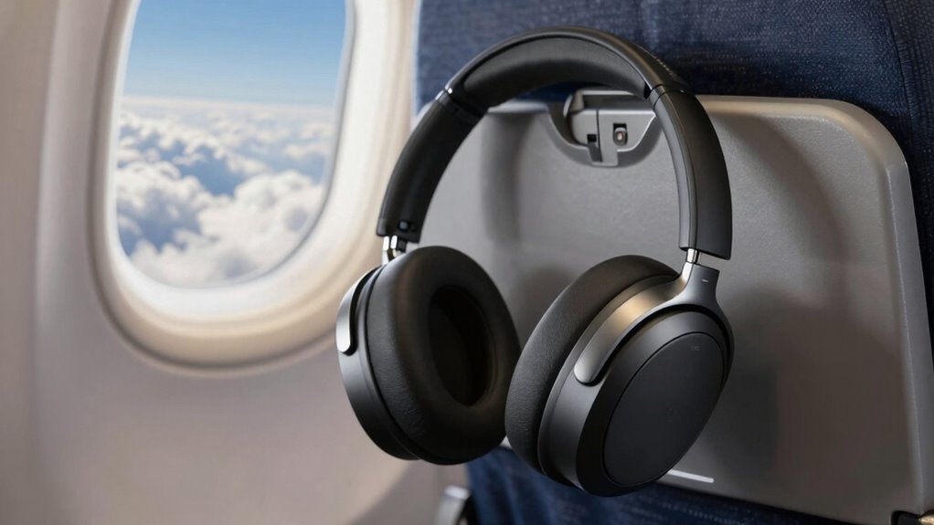 airplane noise cancellation features