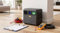 apartment backup power setup