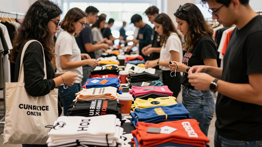 arrive early for better selection