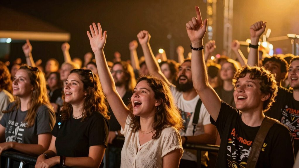 authentic crowd enhanced recordings