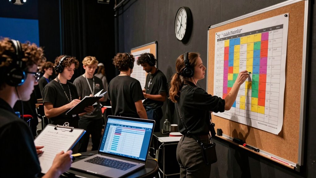 balancing schedules and logistics