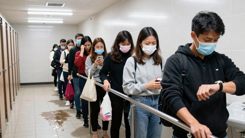 bathroom line safety tips