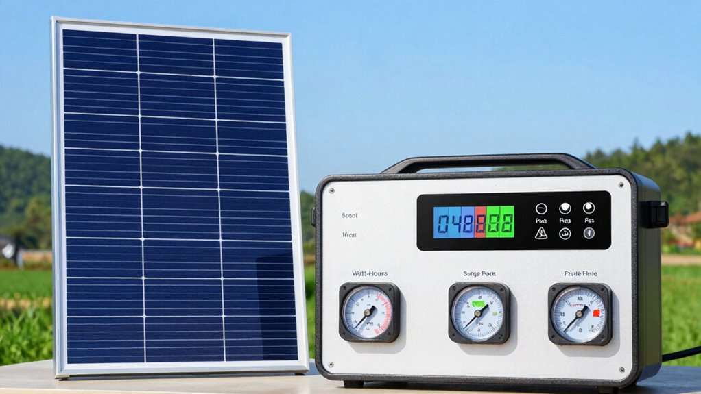 battery and inverter specifications