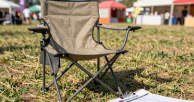camping chair setup tips