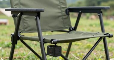 camping chair technical specifications