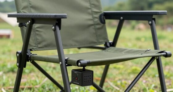 camping chair technical specifications