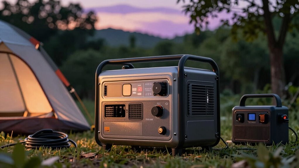 camping generator selection tips