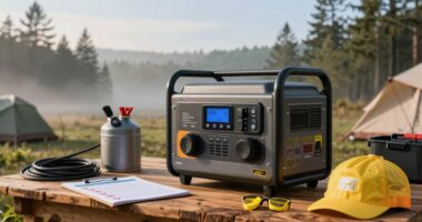 camping generator setup errors