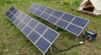 camping solar setup errors