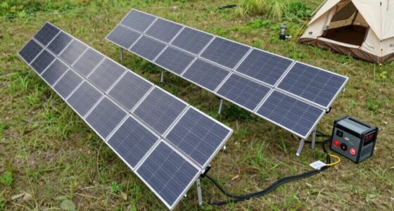 camping solar setup errors