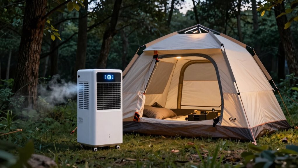 camping tent air conditioner considerations