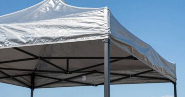 canopy materials wind stability