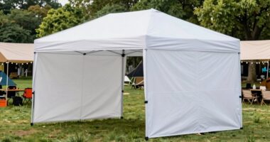 canopy setup festival tips