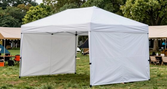 canopy setup festival tips