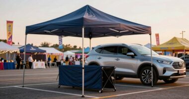 car awning setup tips