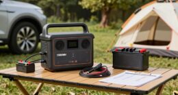 car camping power setup