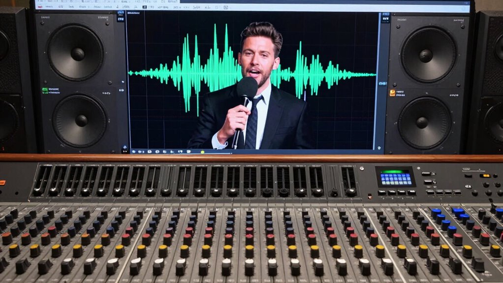 center vocals with clarity