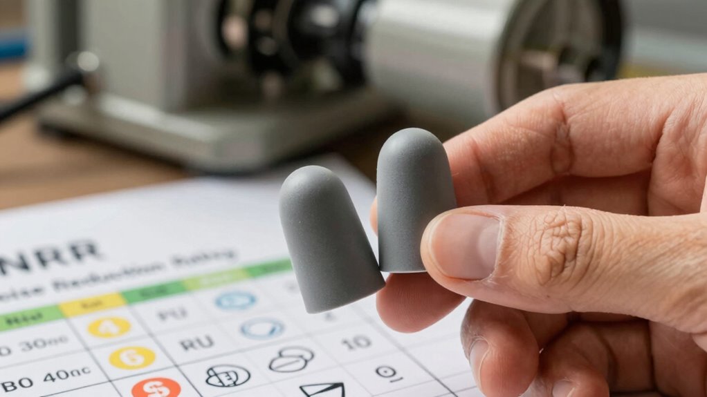 choose earplugs with appropriate nrr