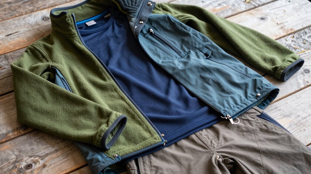 choose snug moisture wicking fabrics