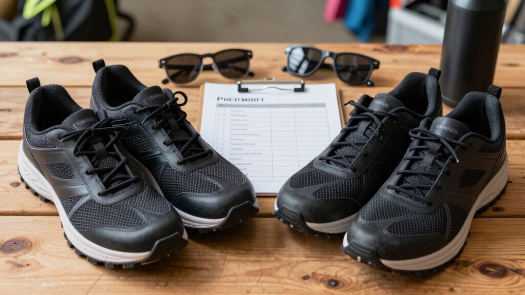 choose supportive breathable footwear