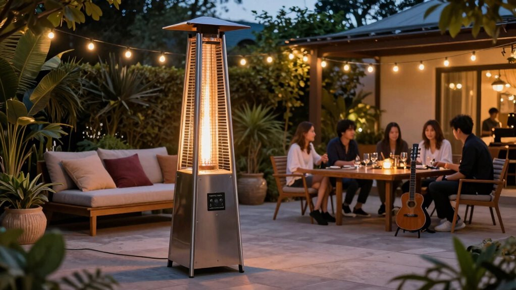 choosing backyard patio heaters