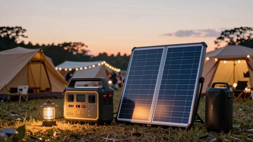 choosing camping solar generator