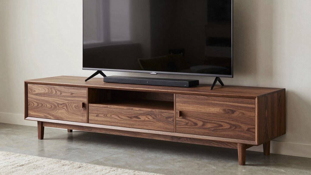 choosing large tv stand