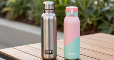 comparison of water bottles