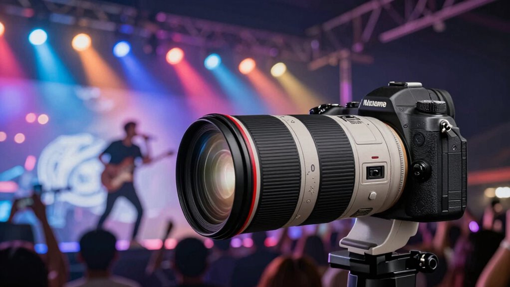 concert photography lens considerations