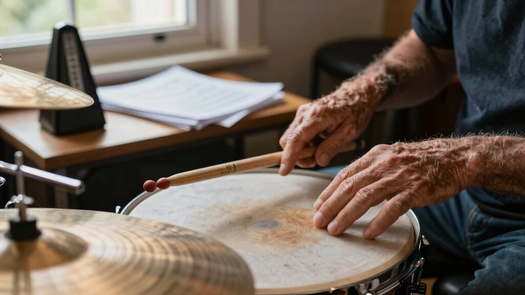 consistent rhythm practice habits