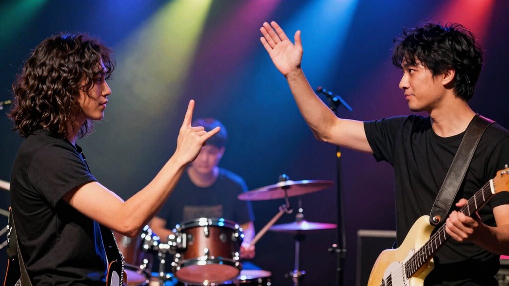 create clear band signals