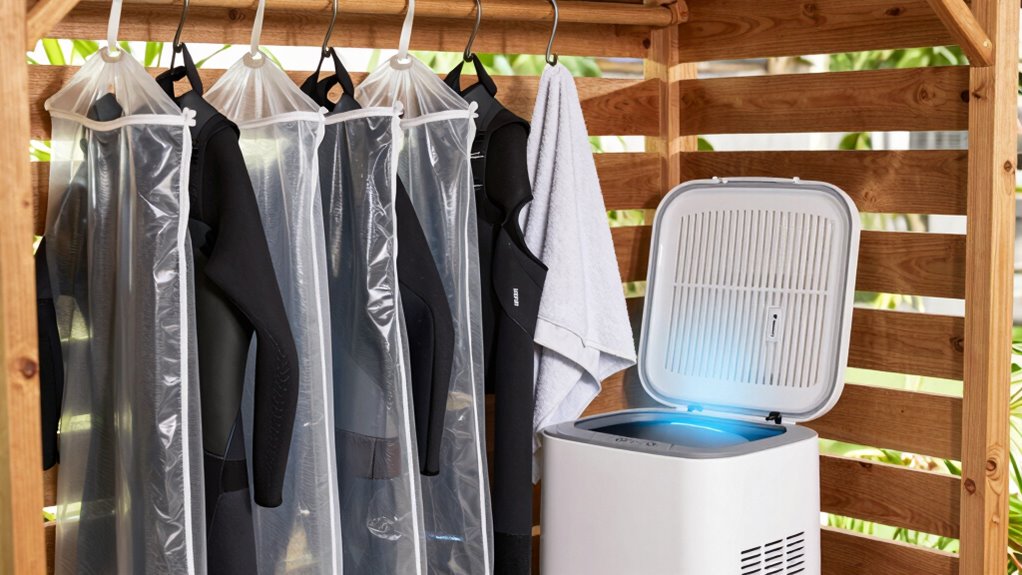 dry ventilate prevent odors