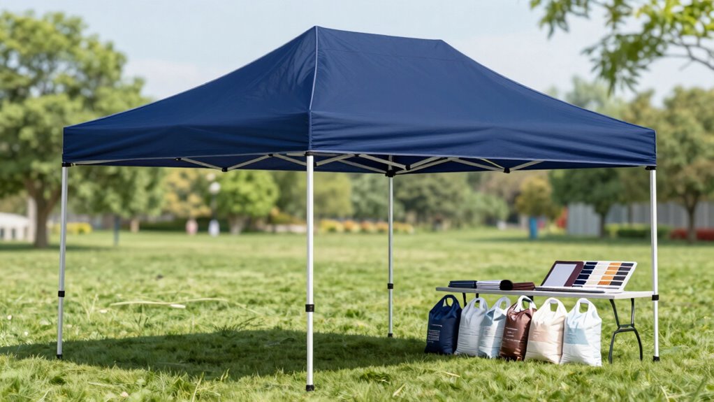 durable customizable pop up canopy