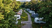 early arrival improves campsite choices