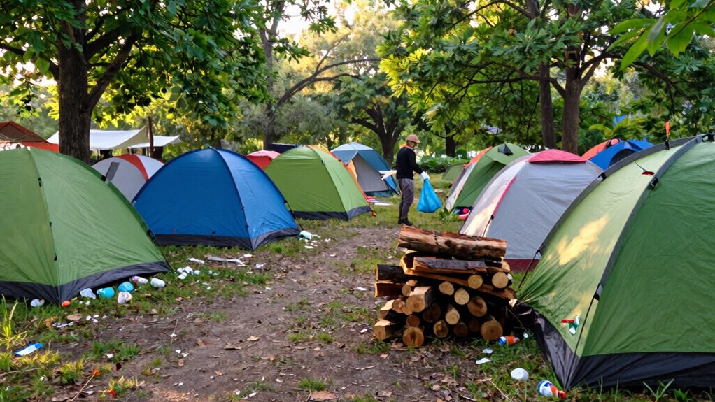 eco friendly festival camping tips