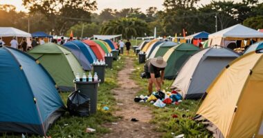 festival camping eco responsibility