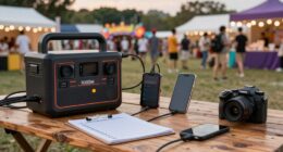 festival power station setup