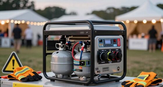 festival propane generator checklist