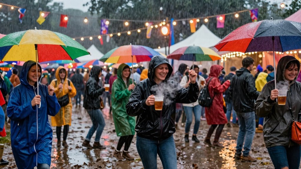 festival shower survival tips