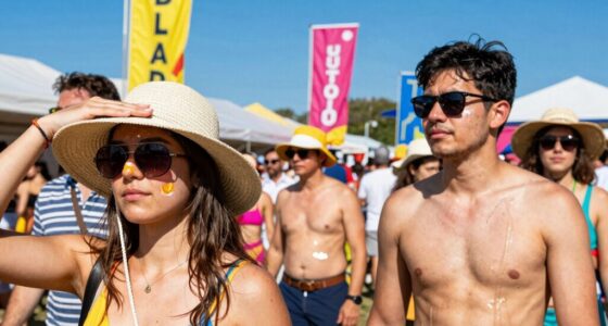 festival sun safety mistakes