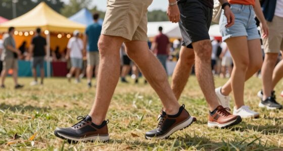 festival walking shoe selection