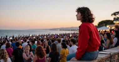 find discreet spot quietly