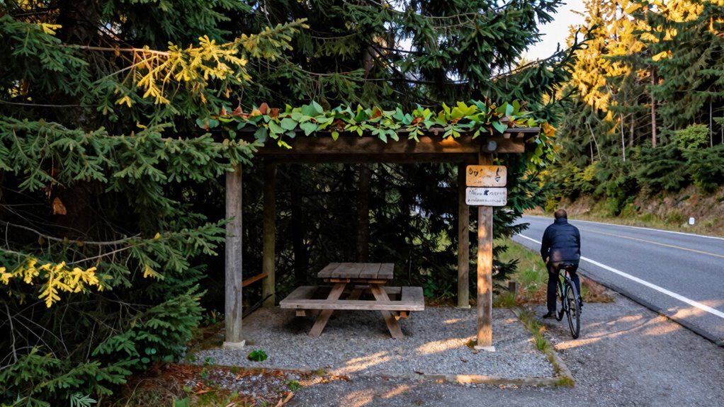 find nearby safe parking