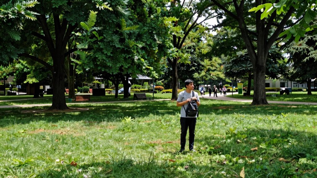 find safe nearby spot