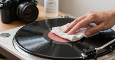 gentle record cleaning tips