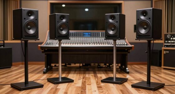 heavy duty studio monitor stands